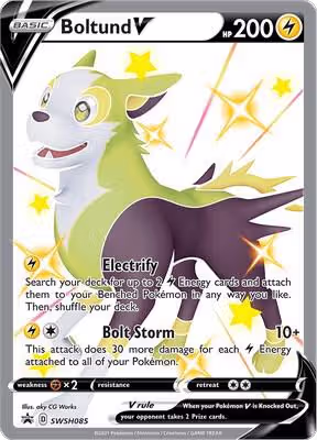 Boltund V - SWSH085 (SWSH085), Sword & Shield Promo Cards — Pokémon card price