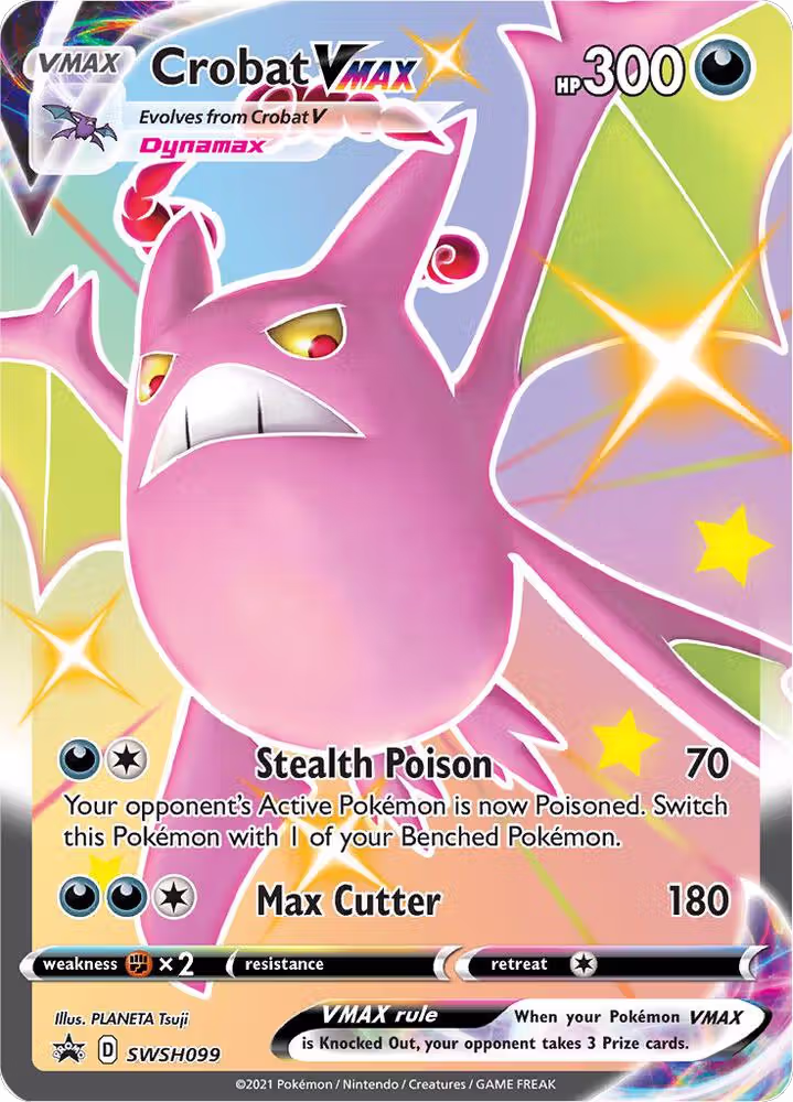 Crobat VMAX - SWSH099 (SWSH099), Sword & Shield Promo Cards — Pokémon card price