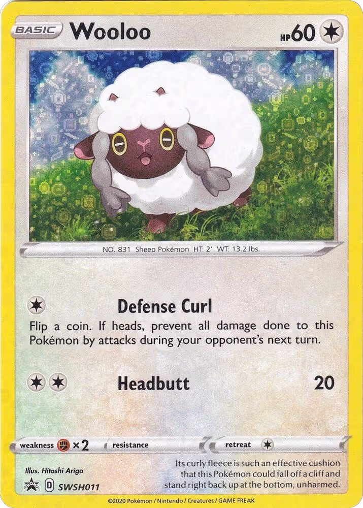 Wooloo - SWSH011 (General Mills) (SWSH011), Miscellaneous Cards & Products — Pokémon card price