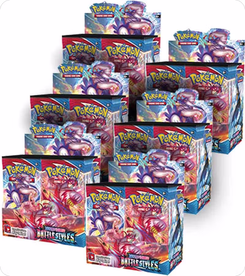 Battle Styles Booster Box Case, Battle Styles — Pokémon sealed product price