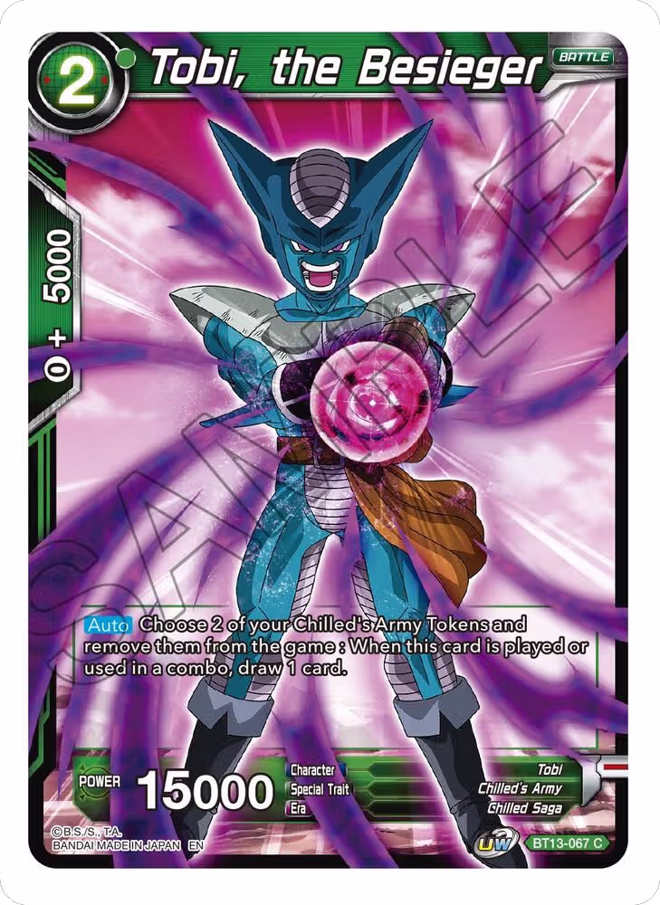 Tobi, the Besieger (BT13-067), Supreme Rivalry — DB Super card price