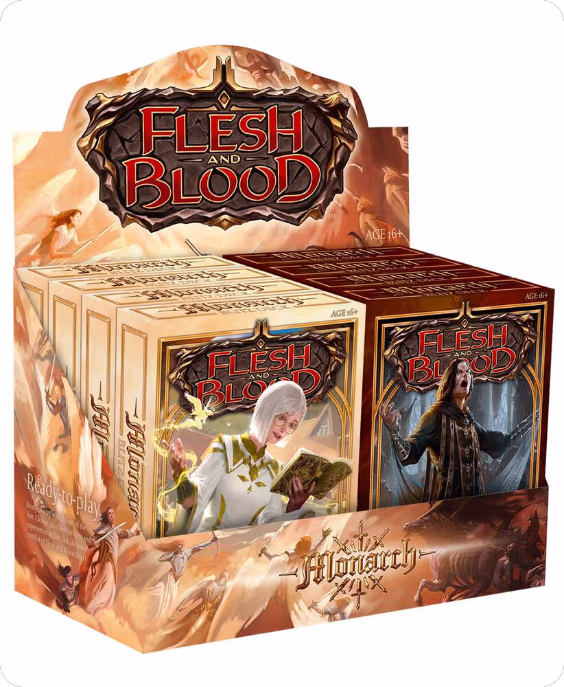 Monarch Blitz Deck Display, Monarch — Flesh & Blood card price
