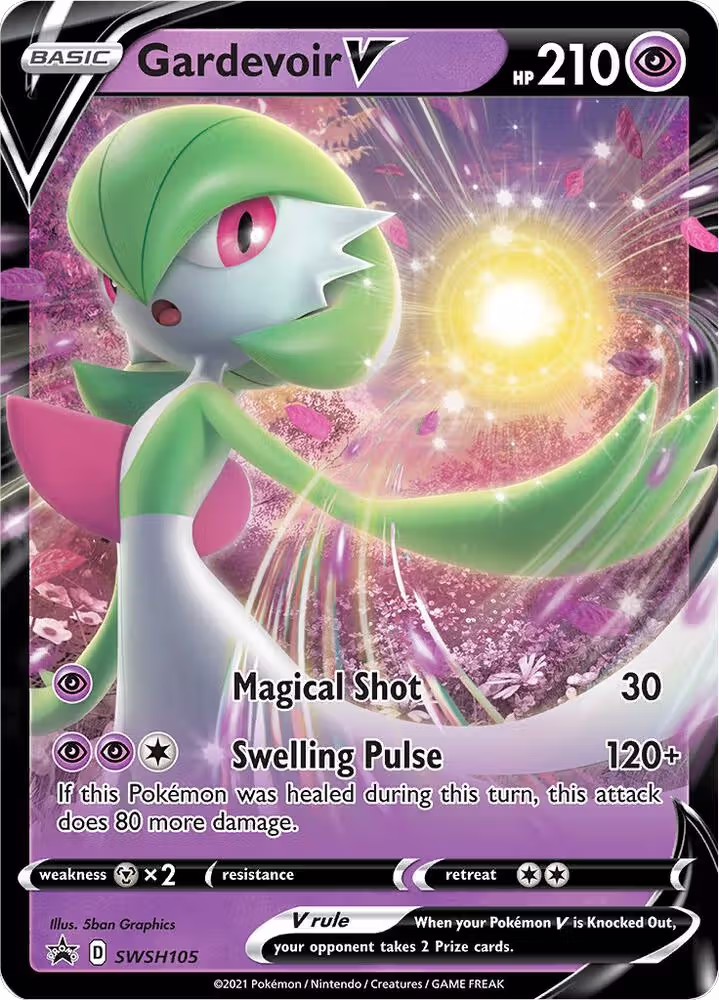 Gardevoir V - SWSH105 (SWSH105), Sword & Shield Promo Cards — Pokémon card price