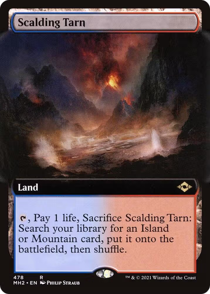 Scalding Tarn (Extended Art) (478), Modern Horizons 2 — Magic card price