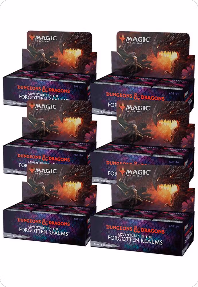Adventures in the Forgotten Realms - Draft Booster Box Case, Adventures in the Forgotten Realms — Magic sealed product price
