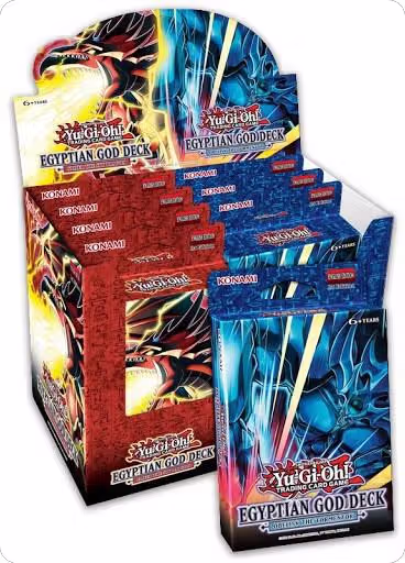 Egyptian God Deck Display - Slifer the Sky Dragon & Obelisk the Tormentor [1st Edition], Egyptian God Deck: Slifer the Sky Dragon — Yu-Gi-Oh! card price