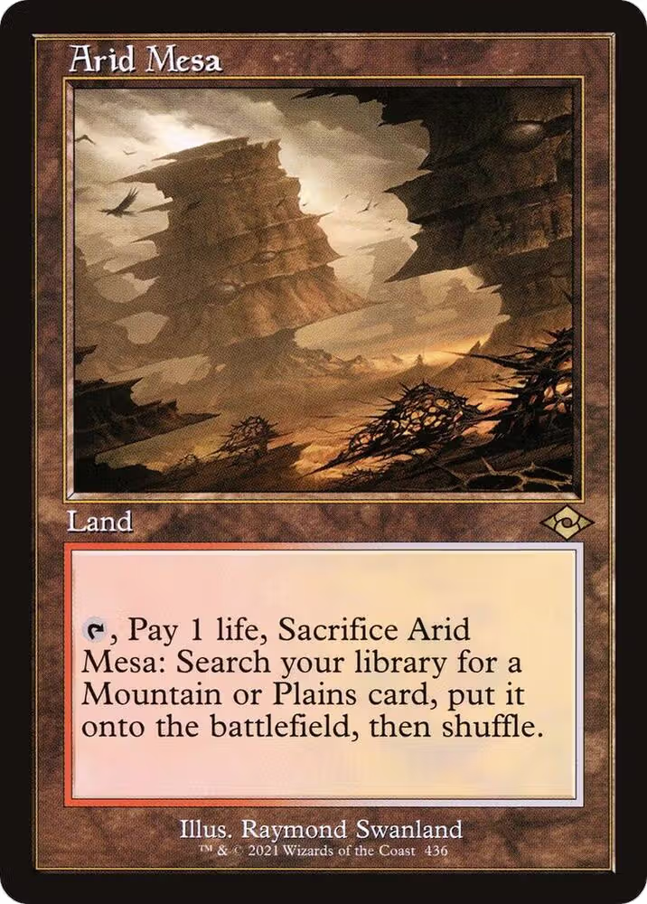 Arid Mesa (Retro Frame) (436), Modern Horizons 2 — Magic card price