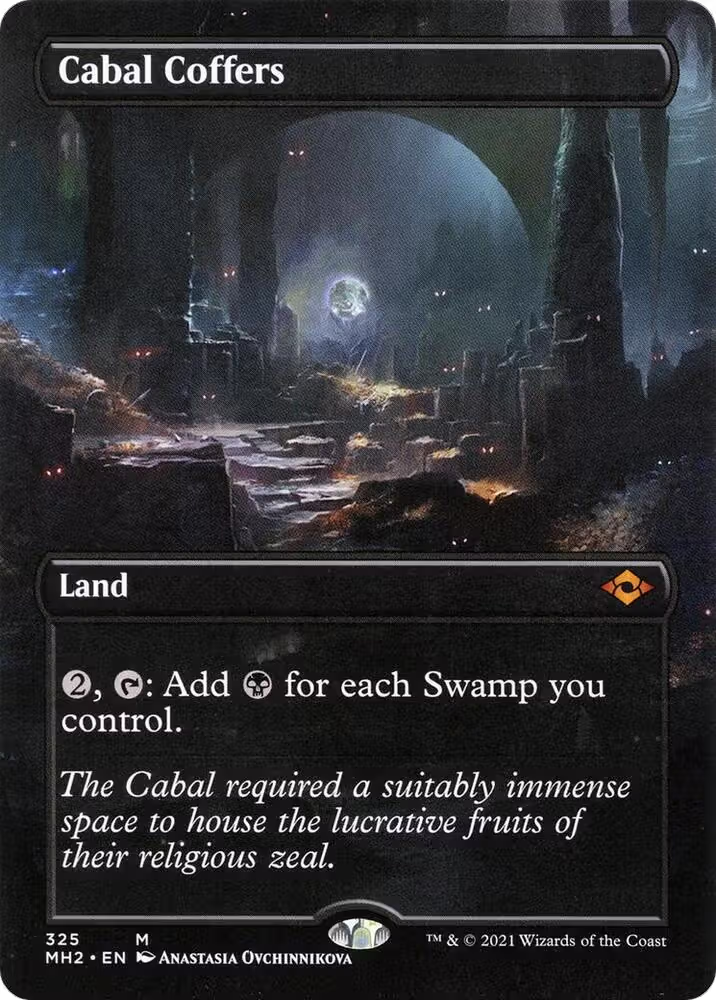 Cabal Coffers (Borderless) (325), Modern Horizons 2 — Magic card price
