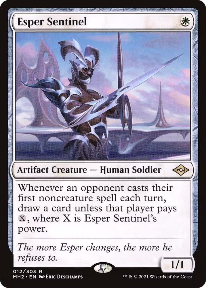 Esper Sentinel (12), Modern Horizons 2 — Magic card price