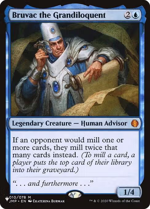 Bruvac the Grandiloquent (010/078), The List Reprints — Magic card price