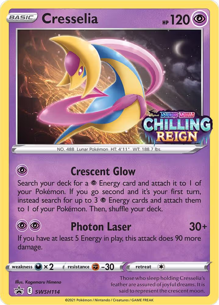 Cresselia - SWSH114 (Prerelease) (SWSH114), Sword & Shield Promo Cards — Pokémon card price