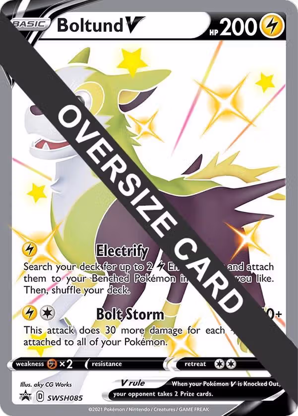 Boltund V - SWSH085 (SWSH085), Jumbo Cards — Pokémon card price