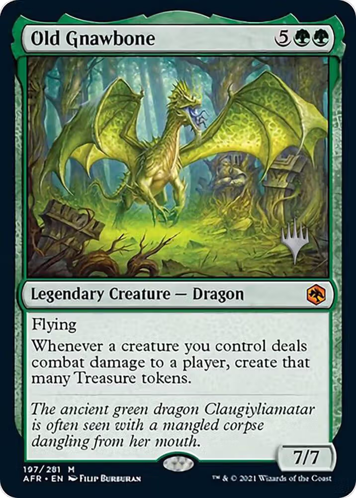 Old Gnawbone (197), Promo Pack: Adventures in the Forgotten Realms — Magic card price