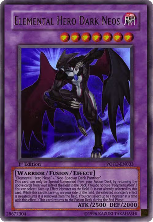 Elemental Hero Dark Neos (POTD-EN033), Power of the Duelist — Yu-Gi-Oh! card price