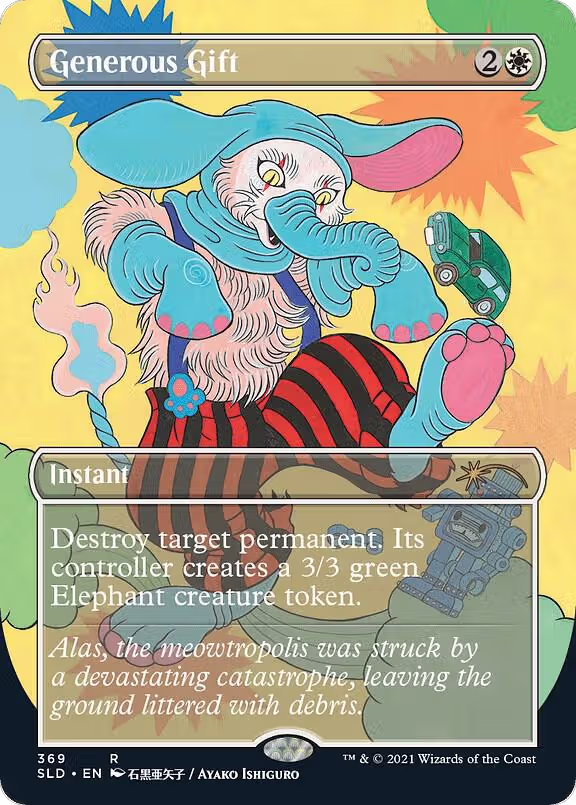 Generous Gift (369) (369), Secret Lair Drop Series — Magic card price