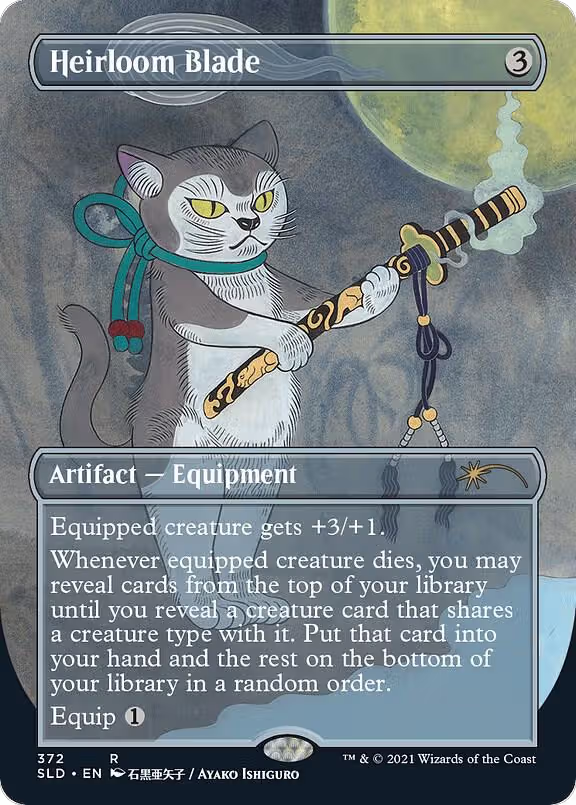 Heirloom Blade (372), Secret Lair Drop Series — Magic card price
