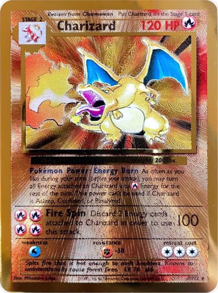 Charizard (Celebrations Metal Card) (004/102), Miscellaneous Cards & Products — Pokémon card price