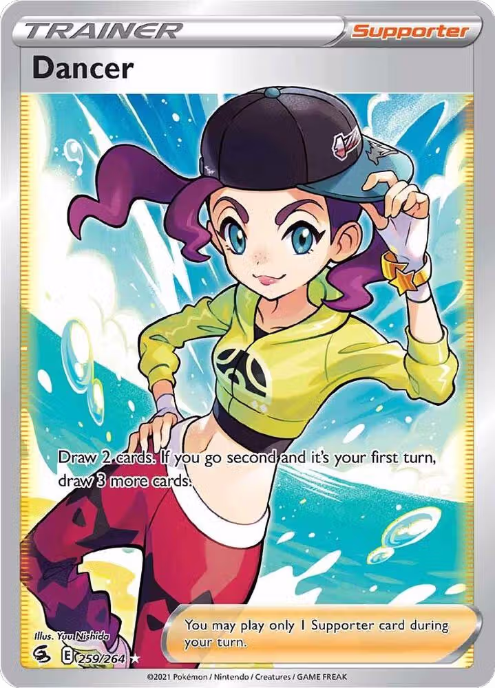 Dancer (Full Art) (259/264), Fusion Strike — Pokémon card price