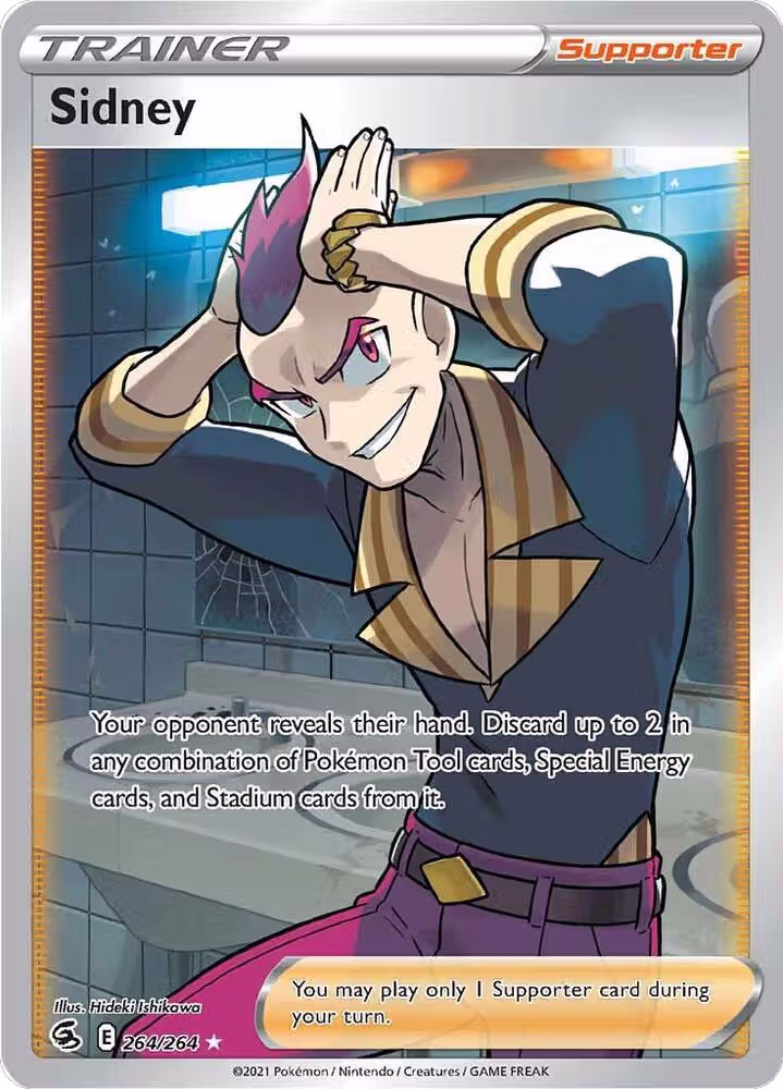 Sidney (Full Art) (264/264), Fusion Strike — Pokémon card price