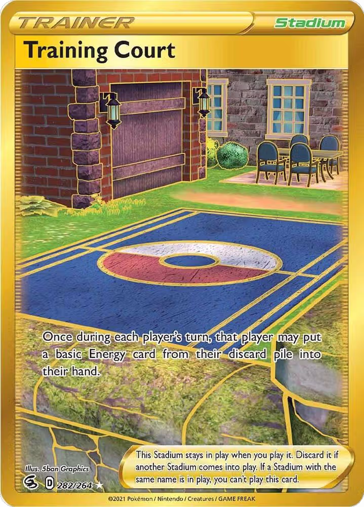 Training Court (Secret) (282/264), Fusion Strike — Pokémon card price