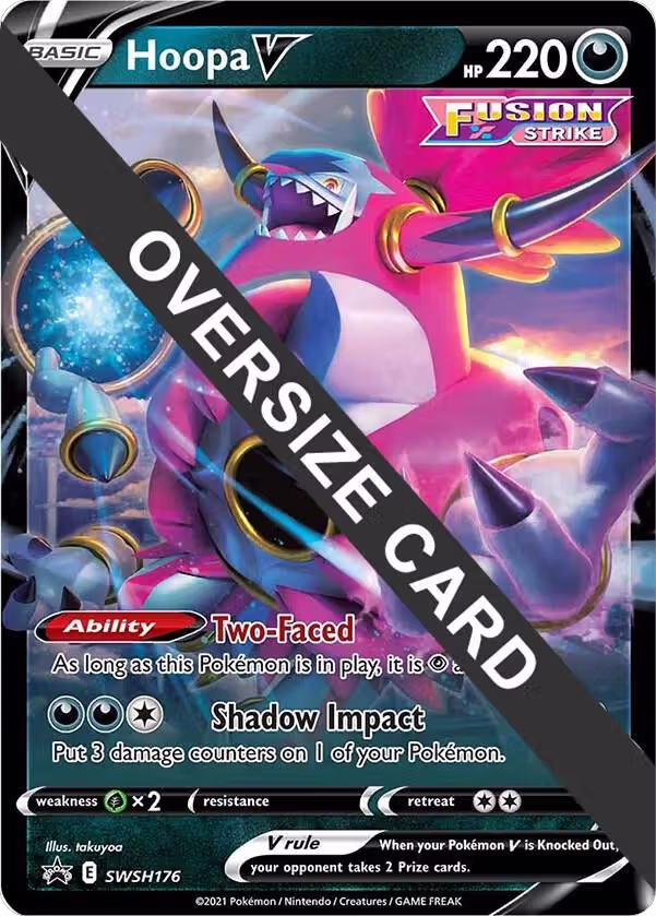 Hoopa V - SWSH176 (SWSH176), Jumbo Cards — Pokémon card price