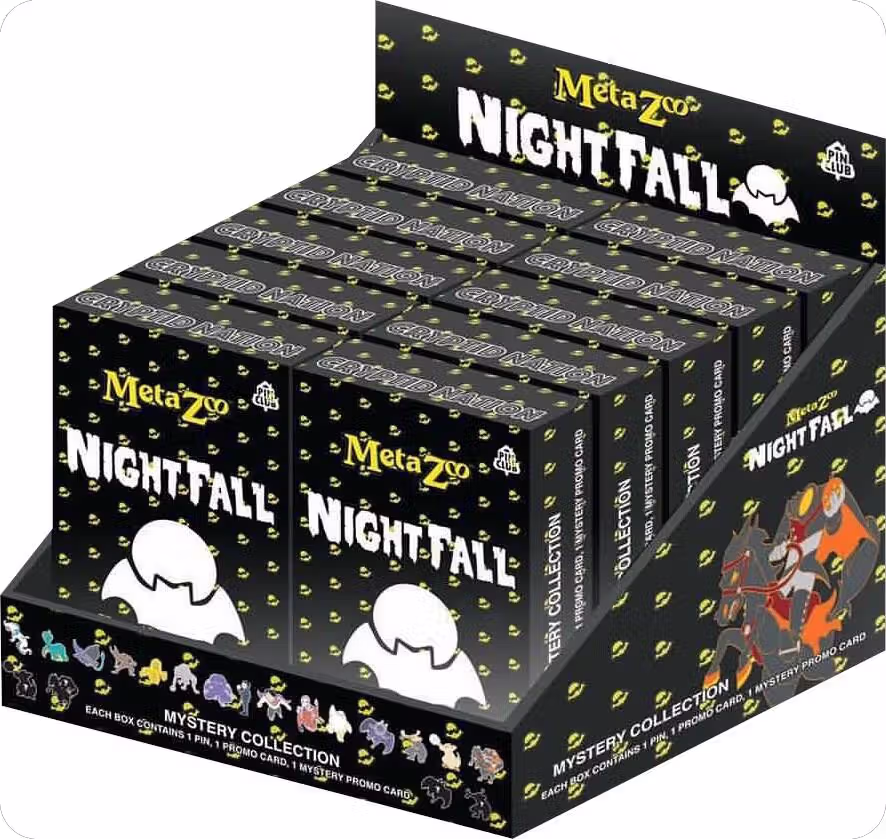 Pin Club Nightfall Mystery Collection 1st Edition Display, Miscellaneous Promos — MetaZoo card price