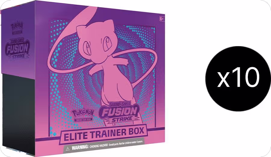 Fusion Strike Elite Trainer Box Case, Fusion Strike — Pokémon sealed product price