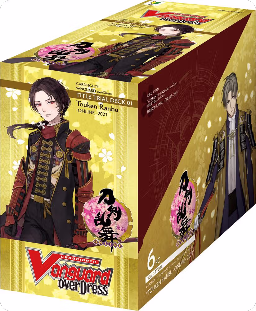 Touken Ranbu -ONLINE- 2021 Starter Deck Display, D-TTD01: Touken Ranbu -ONLINE- 2021 — Vanguard card price