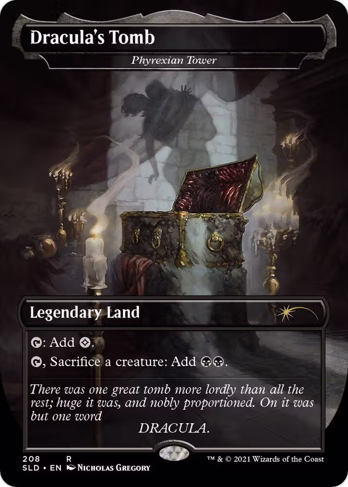 Dracula's Tomb - Phyrexian Tower (208), Secret Lair Drop Series — Magic card price