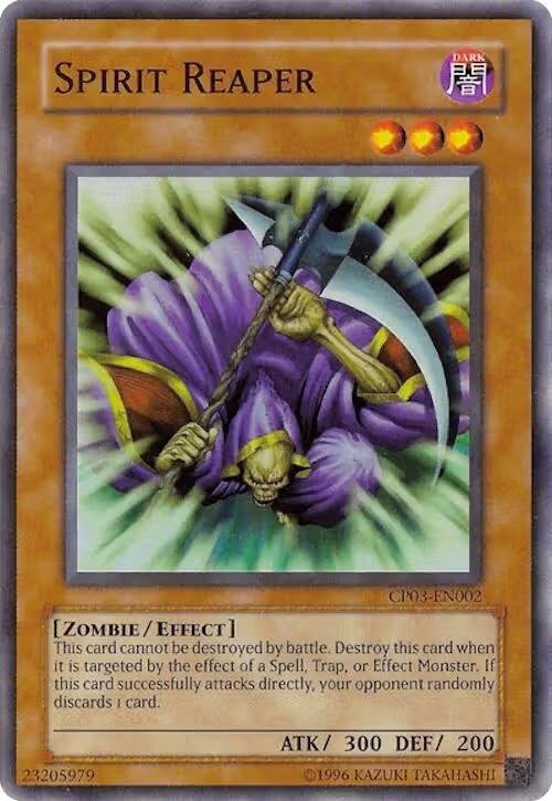 Spirit Reaper (CP03-EN002), Champion Pack 3 — Yu-Gi-Oh! card price