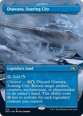 Otawara, Soaring City (Borderless) (414), Kamigawa: Neon Dynasty — Magic card price