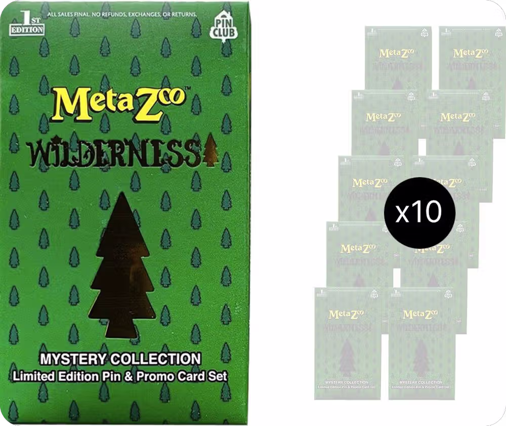 Pin Club Wilderness Mystery Collection Box Case, Miscellaneous Promos — MetaZoo card price