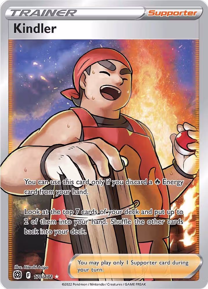 Kindler (Full Art) (170/172), Brilliant Stars — Pokémon card price