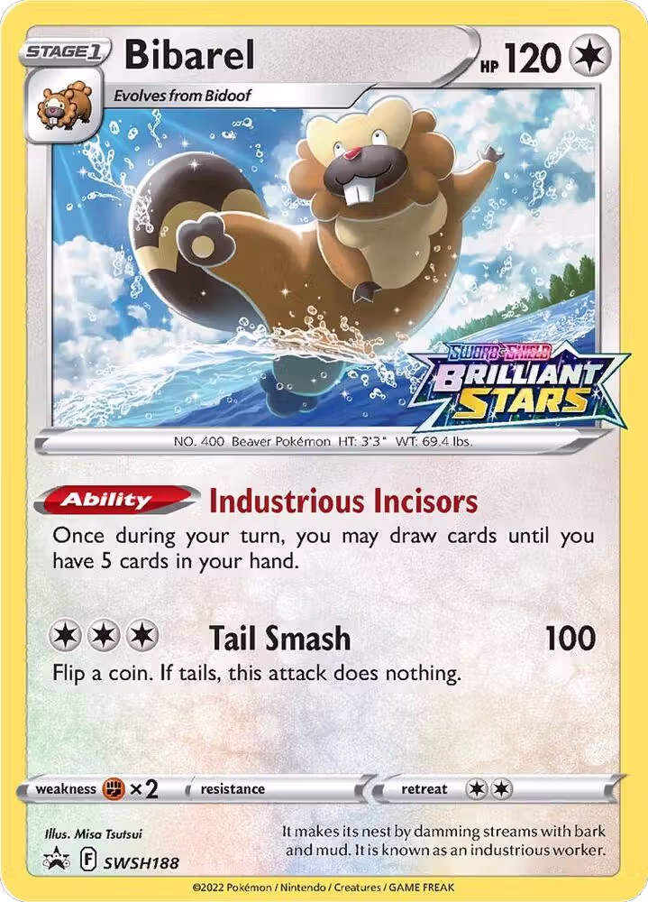 Bibarel - SWSH188 (SWSH188), Sword & Shield Promo Cards — Pokémon card price