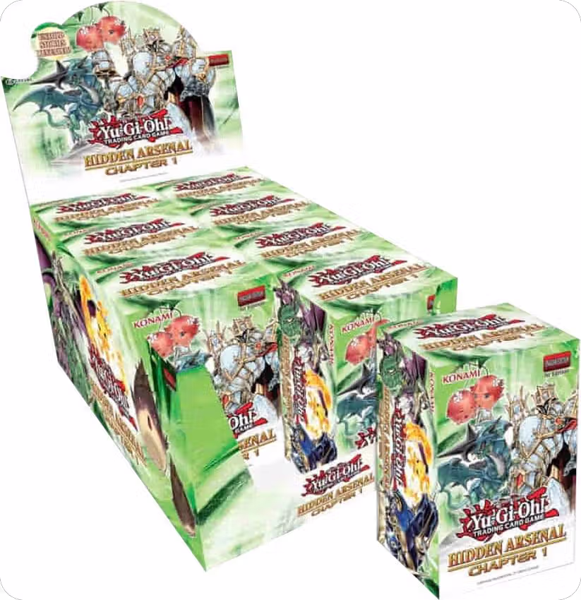 Hidden Arsenal: Chapter 1 Box Display [1st Edition], Hidden Arsenal: Chapter 1 — Yu-Gi-Oh! card price