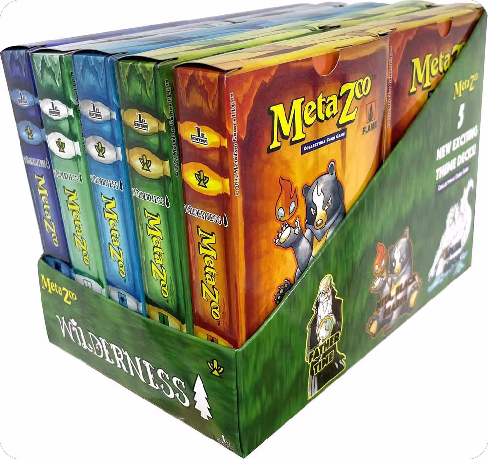 Wilderness: First Edition Tribal Theme Deck Display, Wilderness: First Edition Tribal Theme Decks — MetaZoo card price