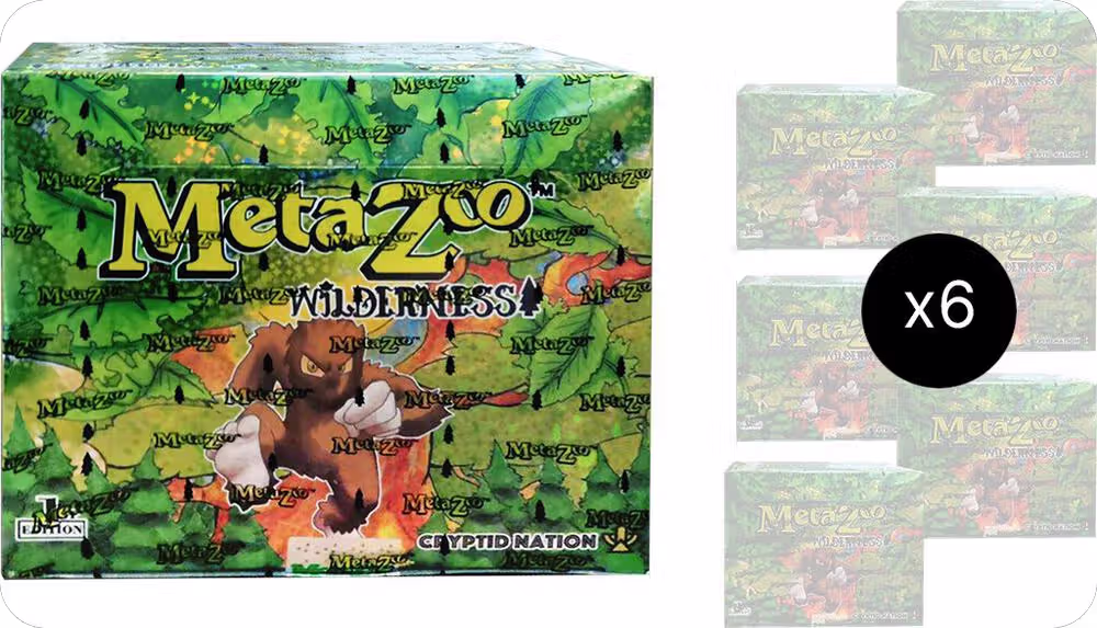 Wilderness: First Edition Booster Box Case, Wilderness: First Edition — MetaZoo card price