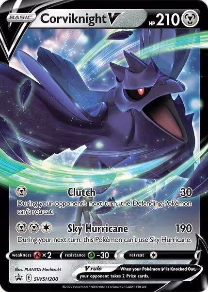 Corviknight V - SWSH200 (SWSH200), Sword & Shield Promo Cards — Pokémon card price
