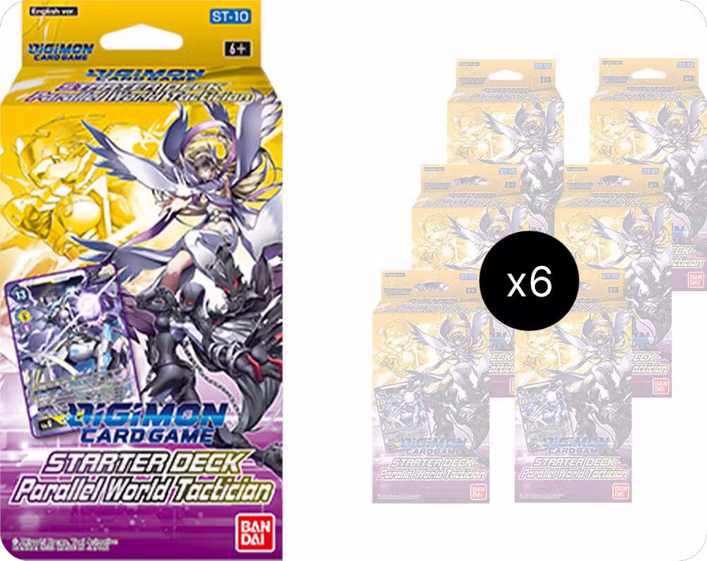Parallel World Tactician Starter Deck Display, Starter Deck 10: Parallel World Tactician — Digimon card price