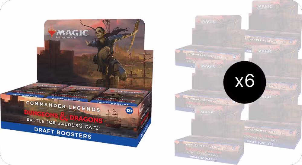 Commander Legends: Battle for Baldur's Gate - Draft Booster Box Case, Commander Legends: Battle for Baldur's Gate — Magic sealed product price