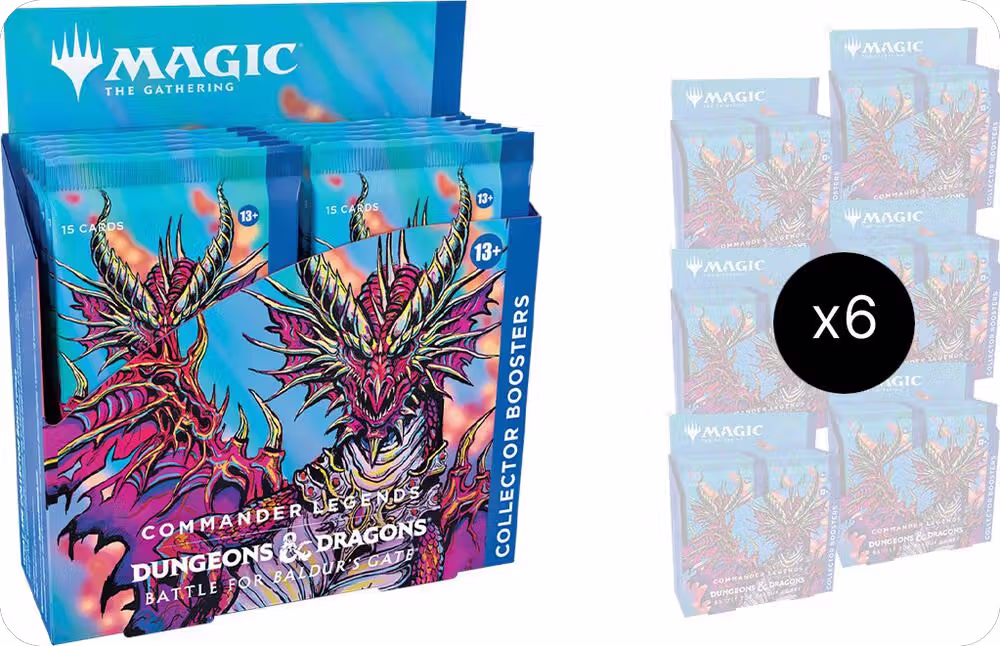 Commander Legends: Battle for Baldur's Gate - Collector Booster Display Case, Commander Legends: Battle for Baldur's Gate — Magic sealed product price