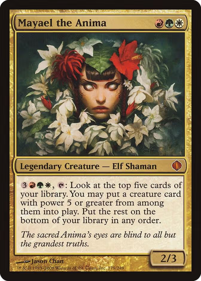 Mayael the Anima (179), Shards of Alara — Magic card price
