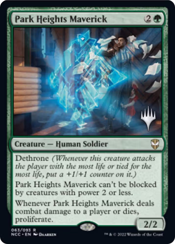 Park Heights Maverick (63), Promo Pack: Streets of New Capenna — Magic card price