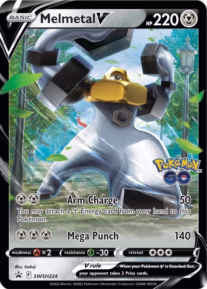 Melmetal V - SWSH224 (SWSH224), Sword & Shield Promo Cards — Pokémon card price