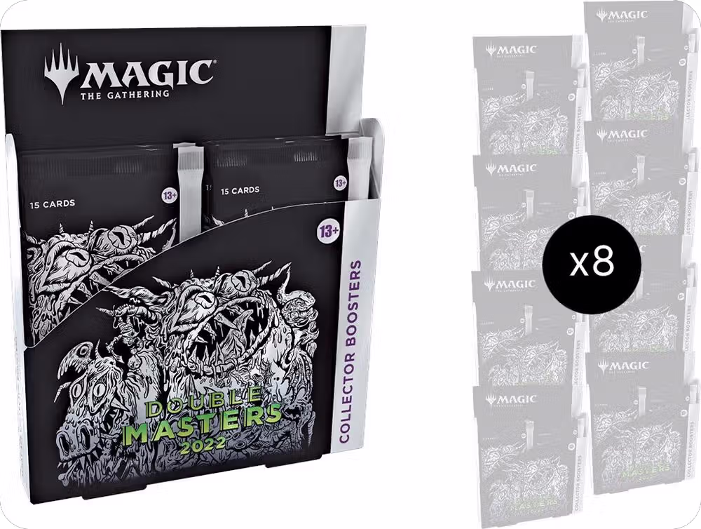Double Masters 2022 - Collector Booster Display Case, Double Masters 2022 — Magic sealed product price