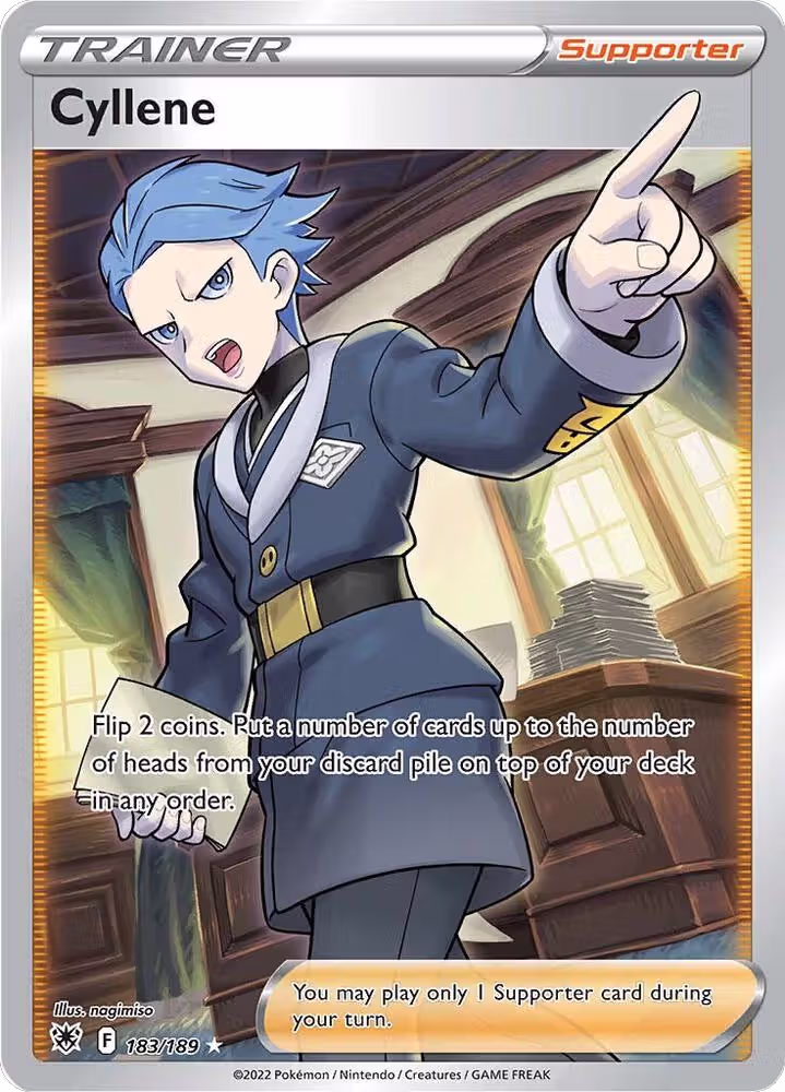 Cyllene (Full Art) (183/189), Astral Radiance — Pokémon card price