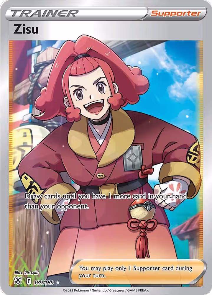 Zisu (Full Art) (189/189), Astral Radiance — Pokémon card price