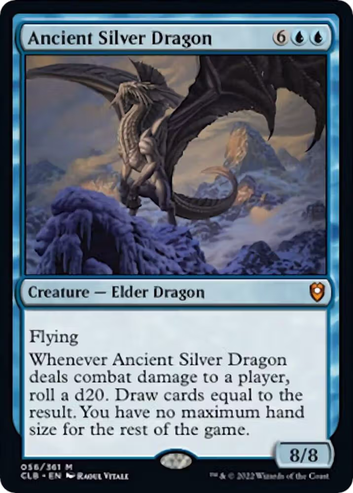 Ancient Silver Dragon (56), Commander Legends: Battle for Baldur's Gate — Magic card price
