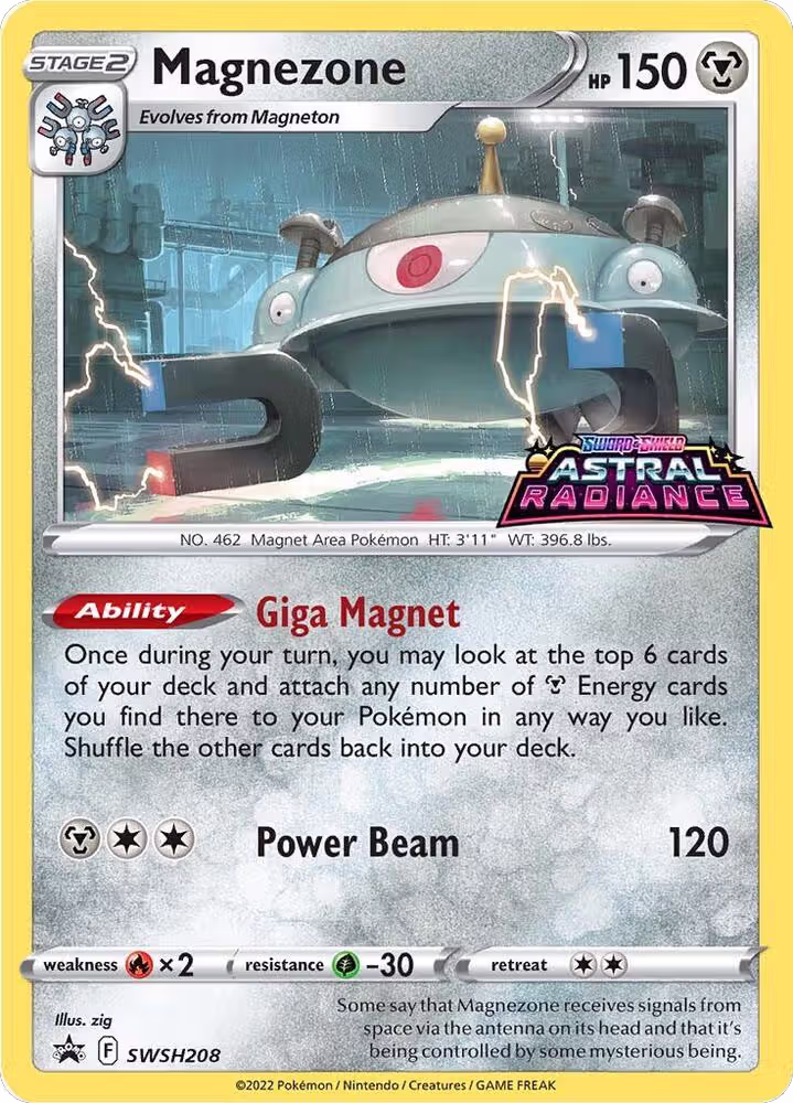 Magnezone - SWSH208 (SWSH208), Sword & Shield Promo Cards — Pokémon card price