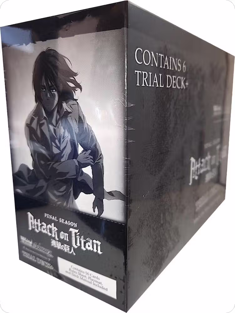 Attack on Titan: Final Season Trial Deck+ Display, Attack On Titan: Final Season — Weiß Schwarz card price